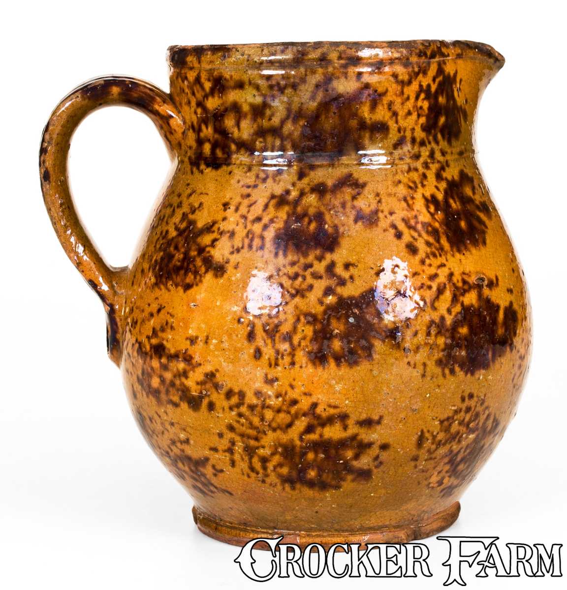 Antique Pennsylvania Redware Pitcher -- Lot 189 -- March 23, 2019 ...
