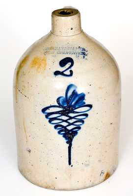 CONNOLLY & PALMER / NEW BRUNSWICK, NJ Stoneware Jug