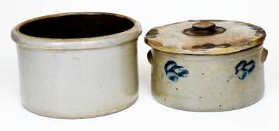 Lot of Two: Baltimore Stoneware Cake Crocks