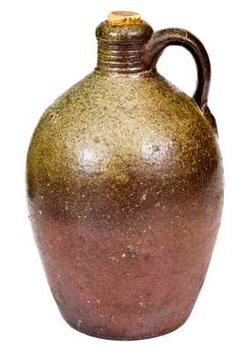 Rare H. Fox (Himer Fox, Chatham County, NC) Stoneware Jug