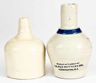 Rare Fulper, Flemington, NJ Presentation Stoneware Bank and Vase
