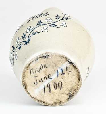 Rare Fulper, Flemington, NJ Presentation Stoneware Bank and Vase