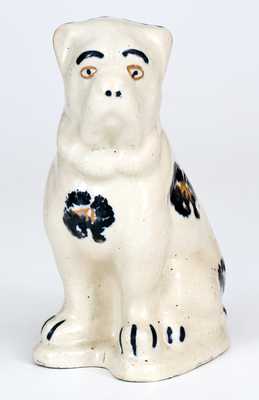 Crooksville, Ohio, Stoneware Dog Figurine