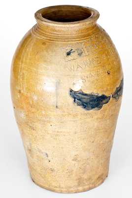 Outstanding LIBERTY FOREV / WARNE & LETTs 1807 / S. AMBOY. N. JERSY Jar