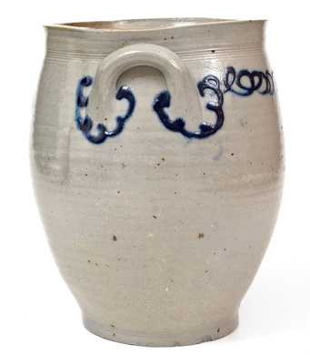 Early Hudson Valley, New York Stoneware Jar