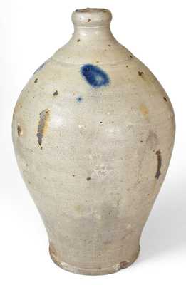 Early Albany, New York, Stoneware Jug, attrib. William Capron