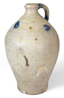 Early Albany, New York, Stoneware Jug, attrib. William Capron