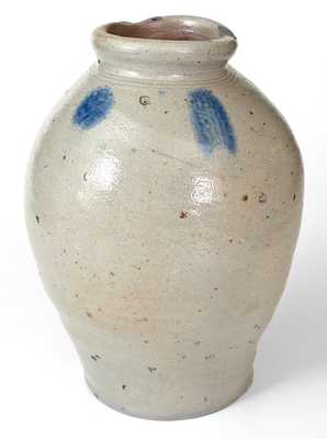 Att. William Capron, Albany, New York, Stoneware Jar, c1800-05