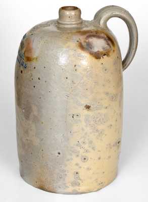 Salisbury, MD Stoneware Advertising Jug Marked by Peter Herrmann, Baltimore