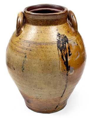 3 Gal. BOSTON Stoneware Jar with Iron-Oxide Dip