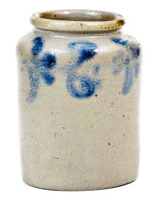 Quart-Sized Philadelphia Stoneware Jar, att. Henry H. Remmey