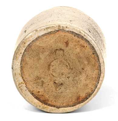 Small TODE BROS / 272 BOWERY / NEW YORK Salt-Glazed Stoneware Jar