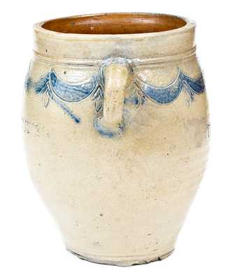 Fine Thomas W. Commeraw Stoneware Jar (Free African-American Potter of New York City)