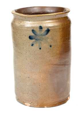 Att. Egbert Schoonmaker, Manhattan or Kingston, NY Stoneware Star Jar