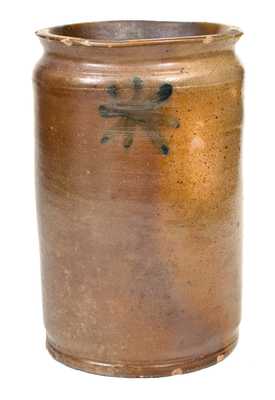Att. Egbert Schoonmaker, Manhattan or Kingston, NY Stoneware Star Jar