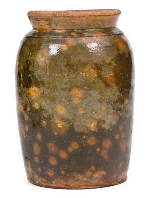 Galena, Illinois Redware Jar