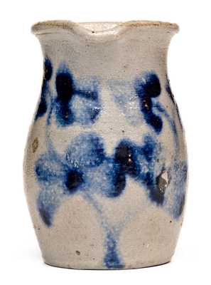 Outstanding Miniature Baltimore Stoneware Pitcher w/ c1870