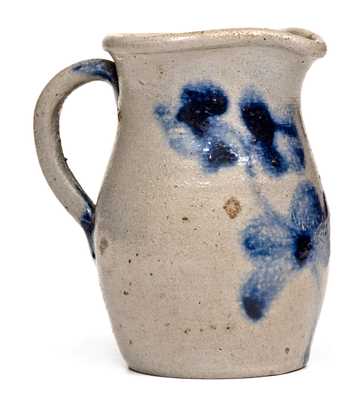 Outstanding Miniature Baltimore Stoneware Pitcher w/ c1870