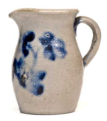 Outstanding Miniature Baltimore Stoneware Pitcher w/ c1870