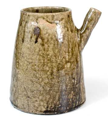 Very Rare Crawford County, Georgia Stoneware Coffee Boiler, Dug at Oscar Becham House