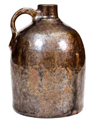 Rare HNL (Henry Newton Long) Crawford County, Georgia Stoneware Jug