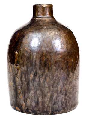 Rare HNL (Henry Newton Long) Crawford County, Georgia Stoneware Jug