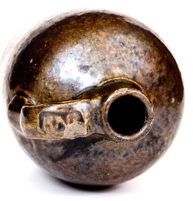 Rare HNL (Henry Newton Long) Crawford County, Georgia Stoneware Jug