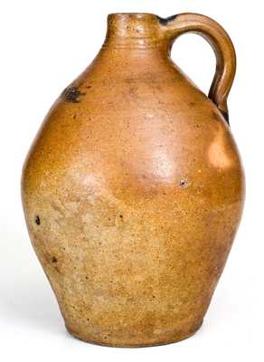 1 Gal. A. STATES, Stonington, CT Stoneware Jug with Cobalt Decoration