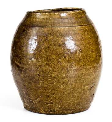 Unusual Crawford County, Georgia Stoneware Spice Jar