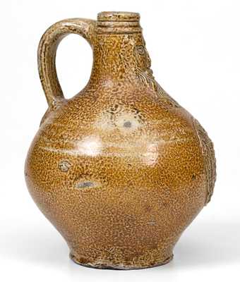 Bellarmine Stoneware Jug, probably Frechen, Germany, 16th or 17th century