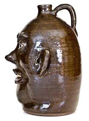 Lanier Meaders Face Jug, circa 1970 s