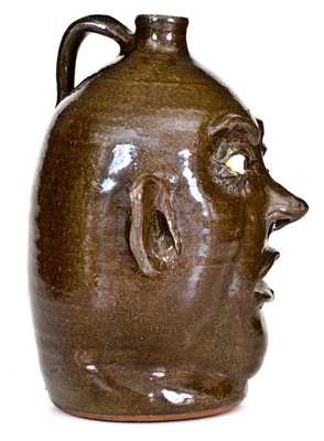 Lanier Meaders Face Jug, circa 1970 s