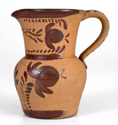 Outstanding Small-Sized New Geneva, PA Tanware Pitcher