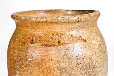 Rare D. BRANNAN, Oakland, CA Stoneware Jar