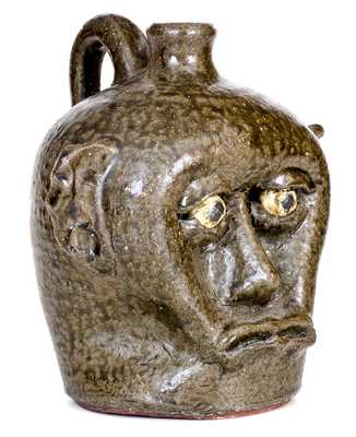 Fine Early Lanier Meaders (Cleveland, Georgia) Face Jug