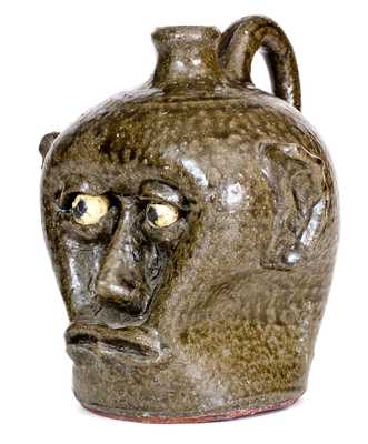 Fine Early Lanier Meaders (Cleveland, Georgia) Face Jug