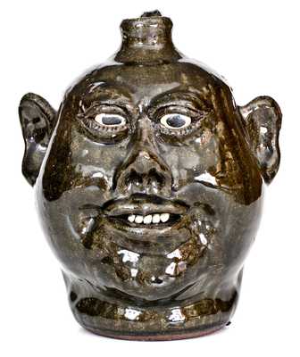 Lanier Meaders (Cleveland, GA) Face Jug, circa 1980