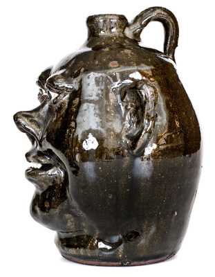 Lanier Meaders (Cleveland, GA) Face Jug, circa 1980