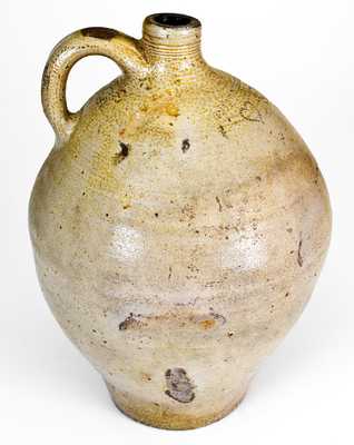 2 Gal. CHARLESTOWN Stoneware Jug with Impressed Hearts