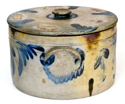 R.C.R. (Richard Remmey, Philadelphia, PA) Stoneware Cake Crock