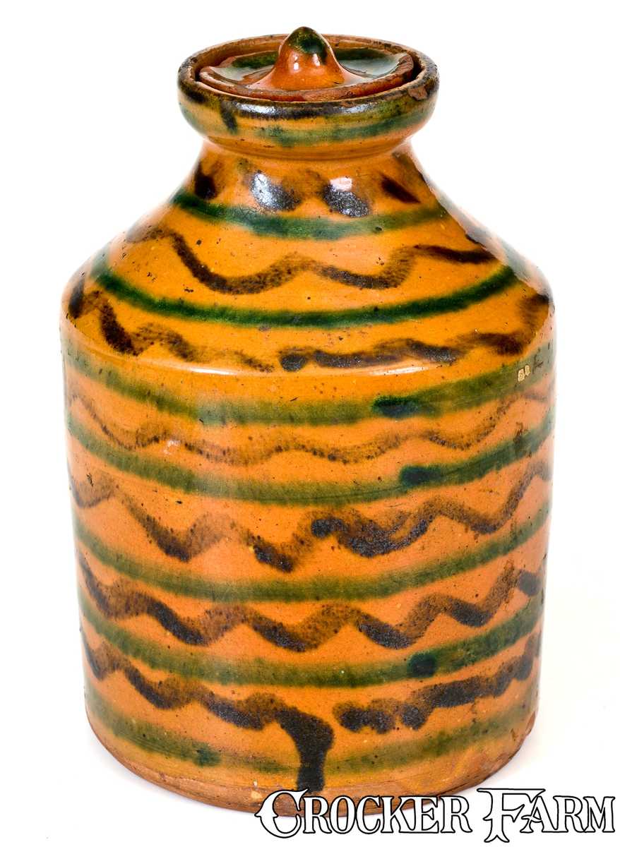 Pennsylvania Redware Highlights - Crocker Farm Stoneware Auction