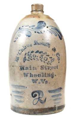 McCabe, Kraft & Co. / Wheeling, W. VA Advertising Jug