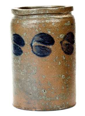 1/2 Gal. Stoneware Jar att. G. & A. Black, Somerfield, PA