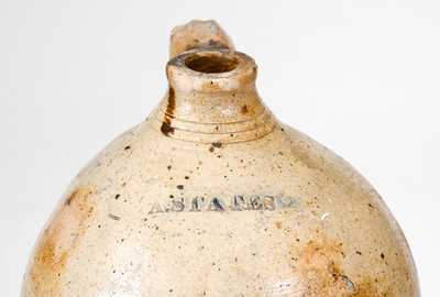 A. States (Stonington, Connecticut) Stoneware Jug