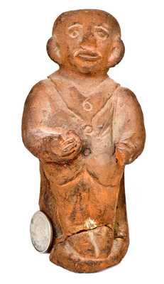 Rare "Pete Mud" Roanoke, Virginia Brick Figure w/ Documentation