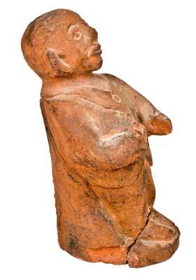 Rare "Pete Mud" Roanoke, Virginia Brick Figure w/ Documentation