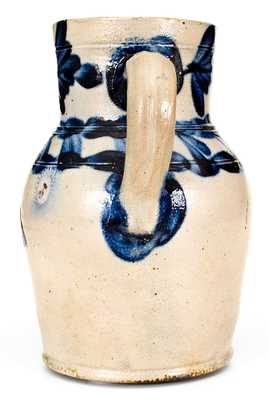 Outstanding att. Richard C. Remmey (Philadelphia) Stoneware Pitcher w/ Elaborate Decoration