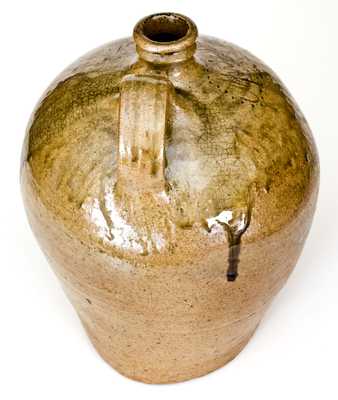 Very Rare and Important Early Dated Jug by the Enslaved Potter, Dave (Edgefield District, SC)
