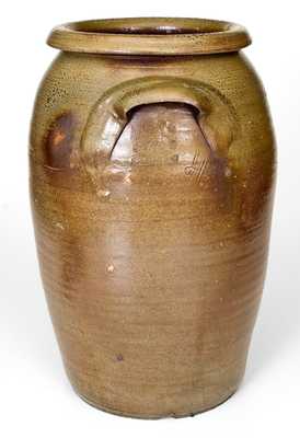 Scarce J. M. YOW / ERECT, NC Stoneware Jar