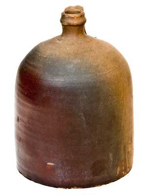 Unusual POE & CO., Fayetteville, NC, Stoneware Jug with Inscription